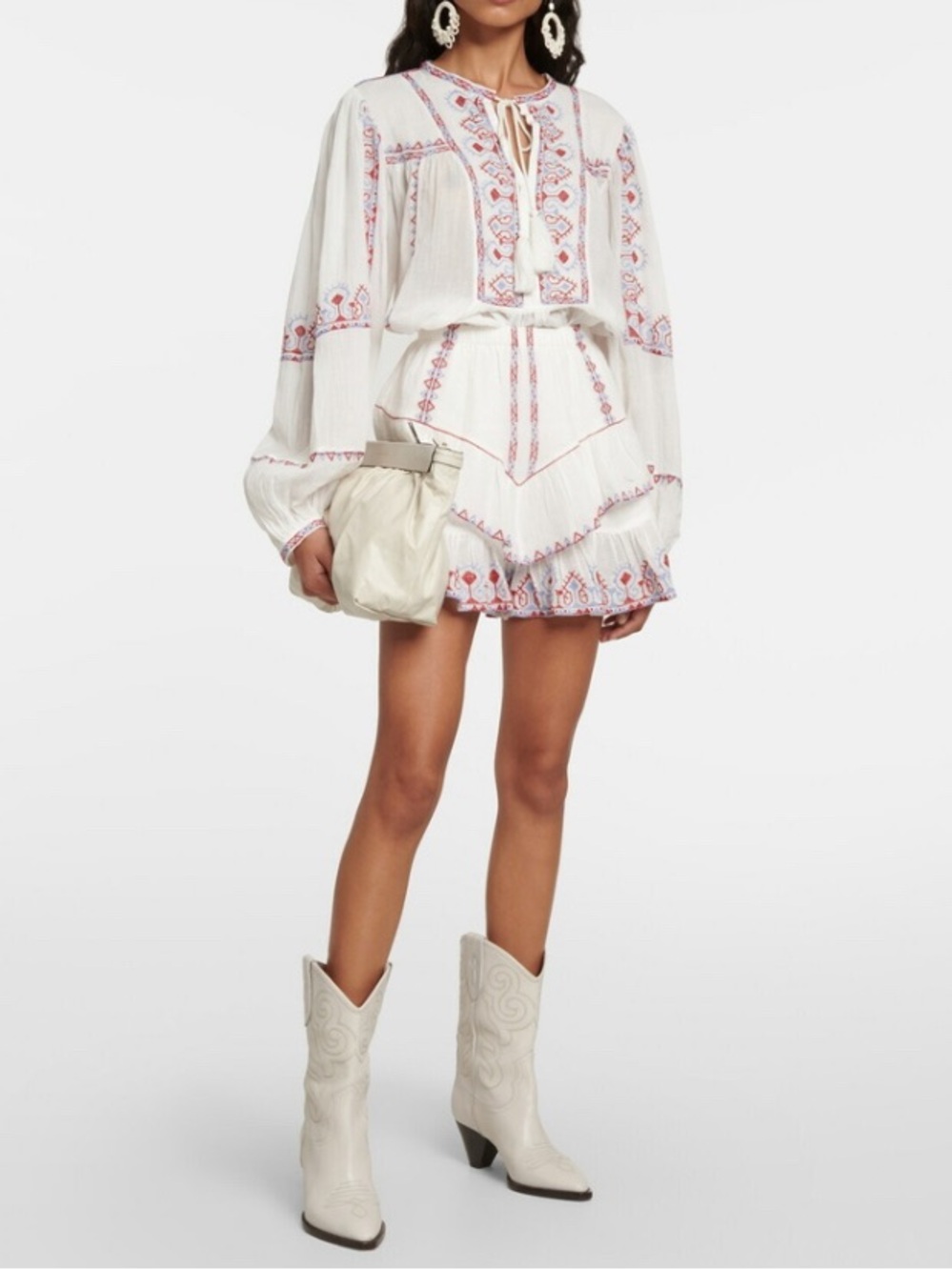 Isabel marant étoile Kiledia cotton blouse FR36 US 4-6 S/M